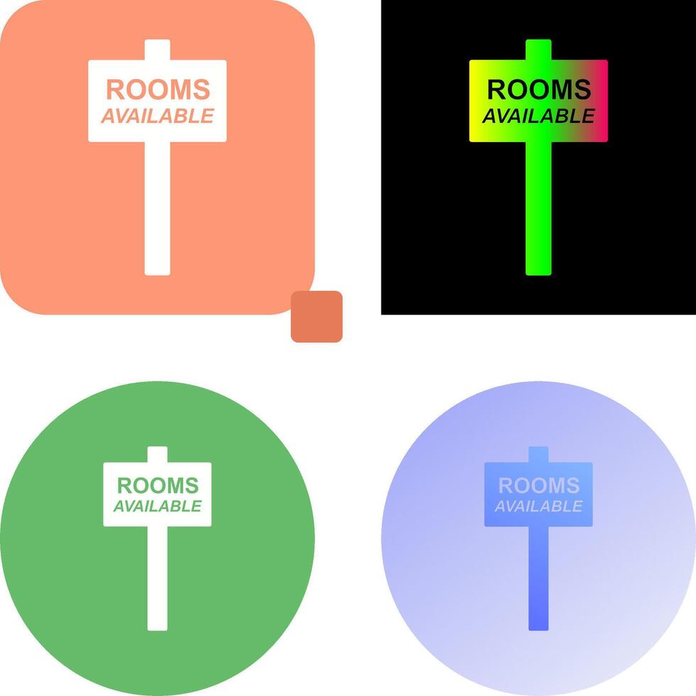 Rooms Icon Design vector