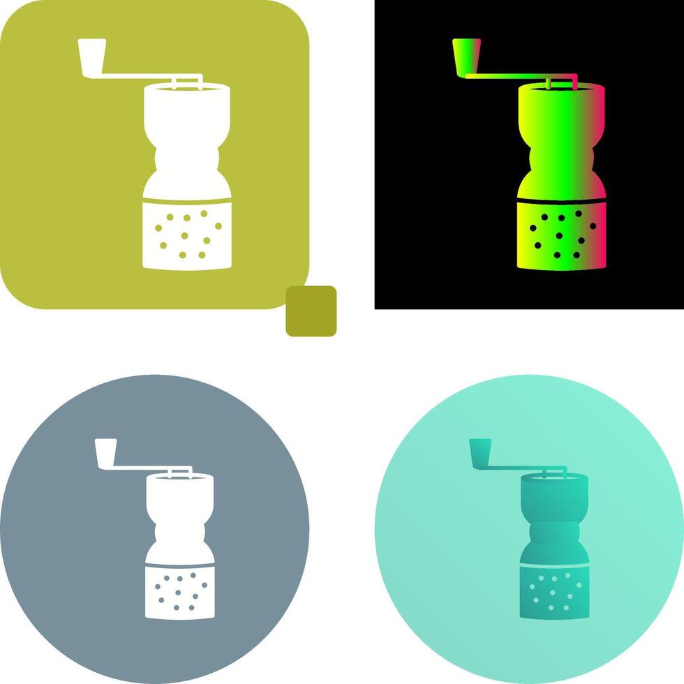 Coffee Grinder Icon Design vector