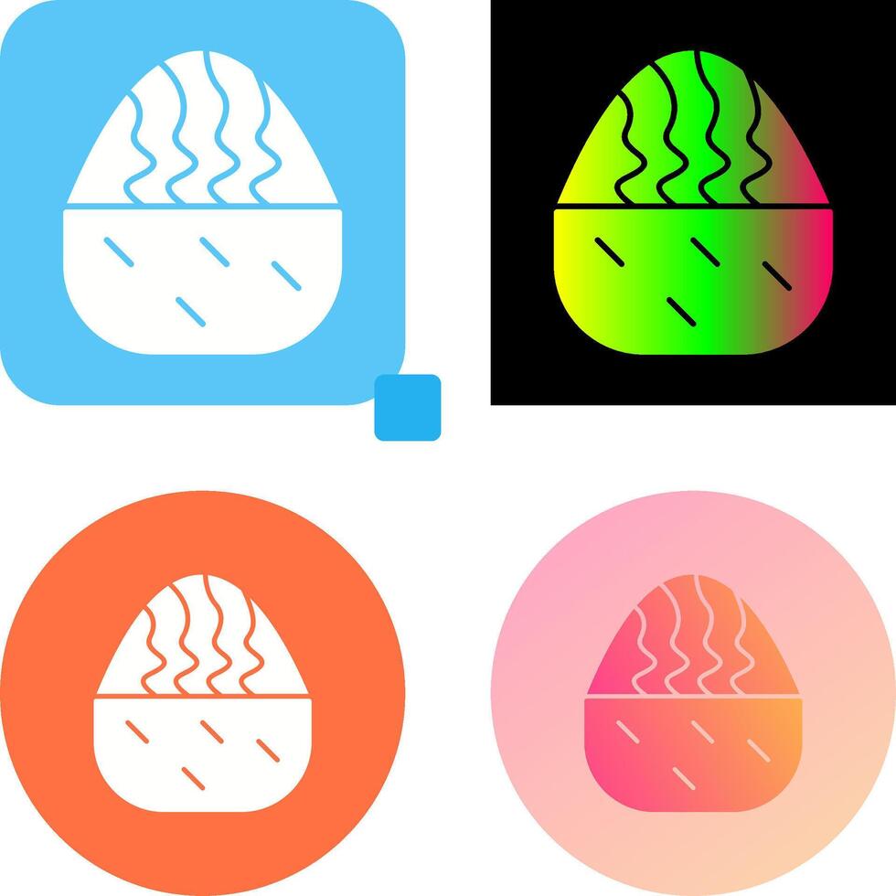 Cream Muffin Icon Design vector