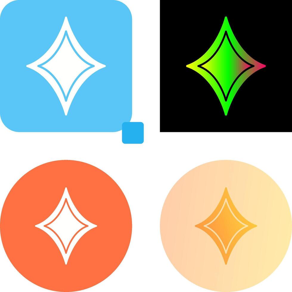 Diamond Icon Design vector