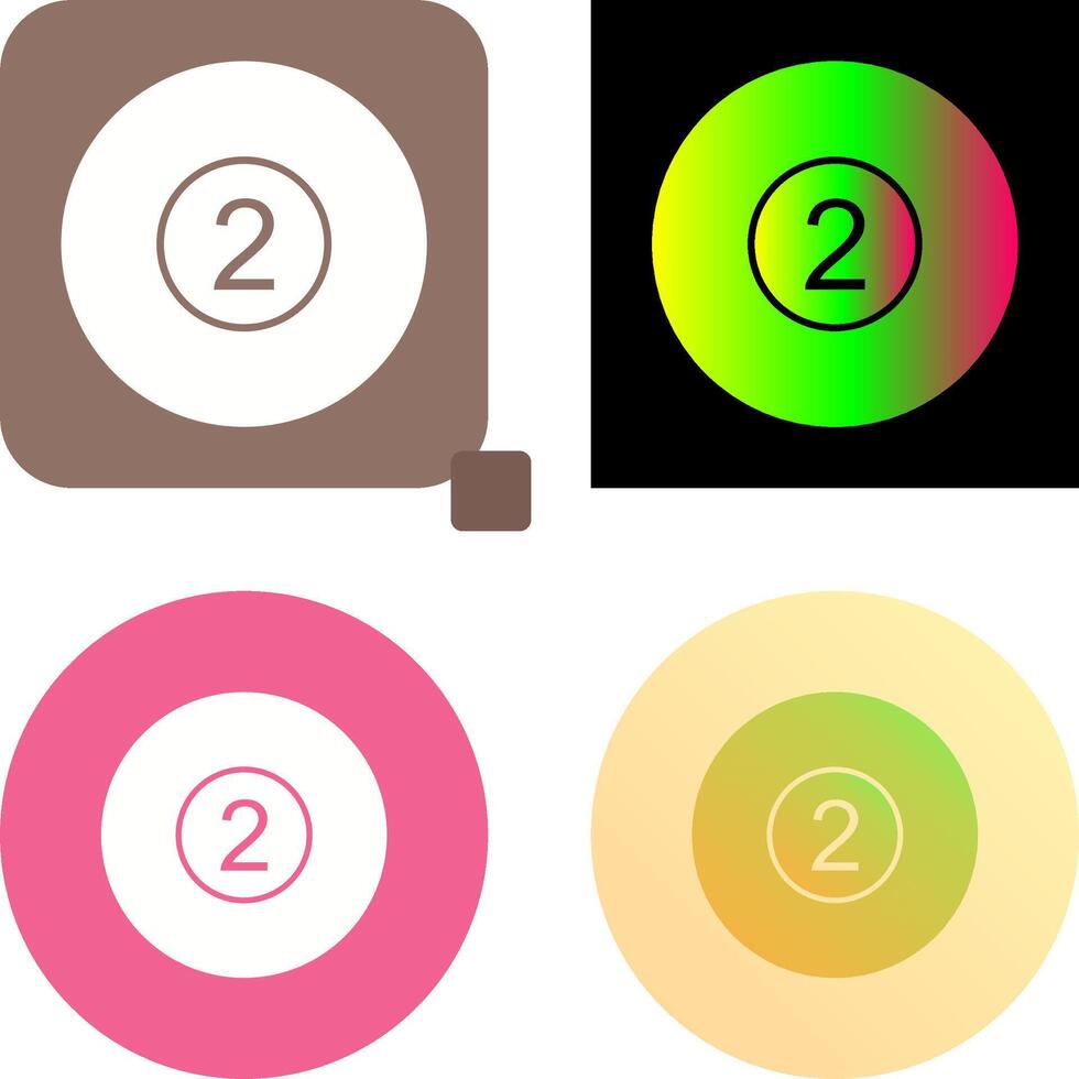 Pool Ball Icon Design vector