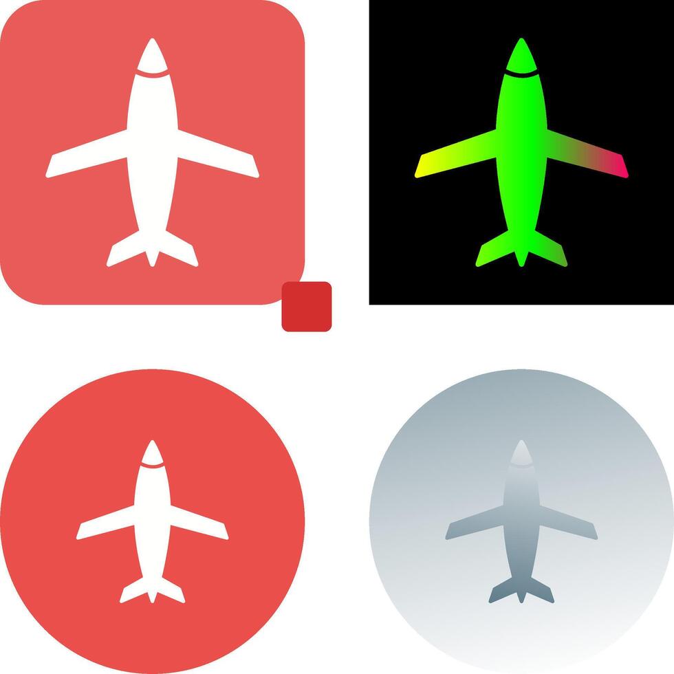 Plane Icon Design vector