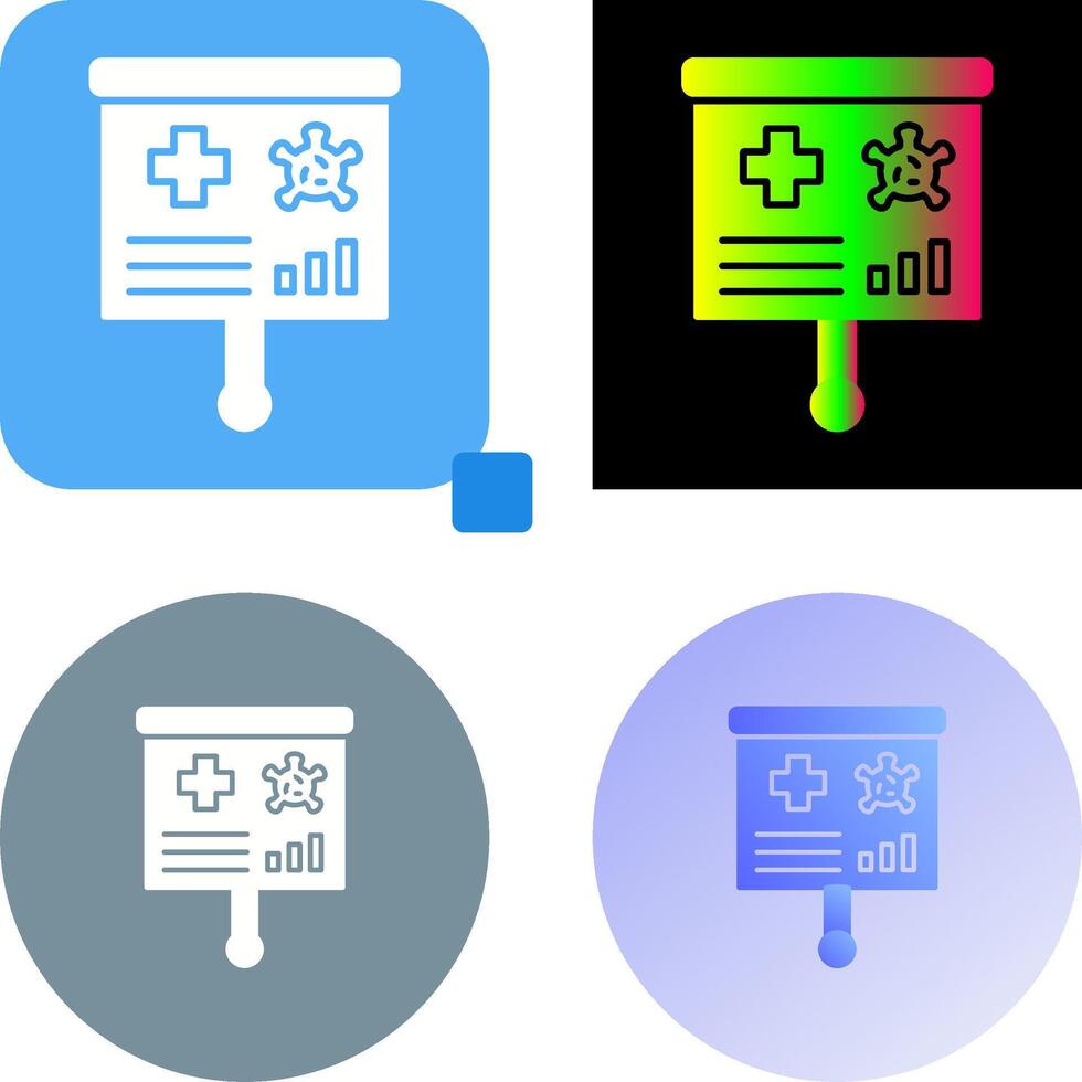 Presentation Icon Design vector