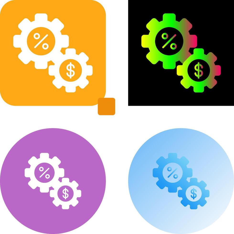 Gear Icon Design vector