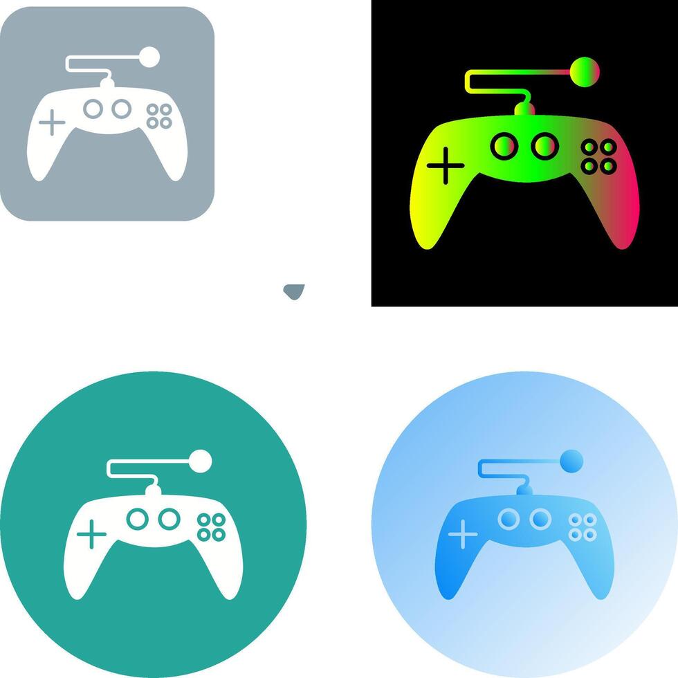 Unique Gaming Control Icon Design vector