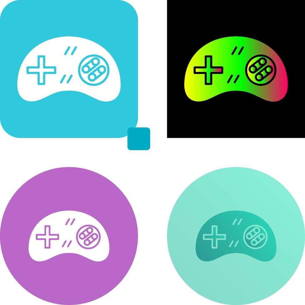 Unique Gaming Control Icon Design vector