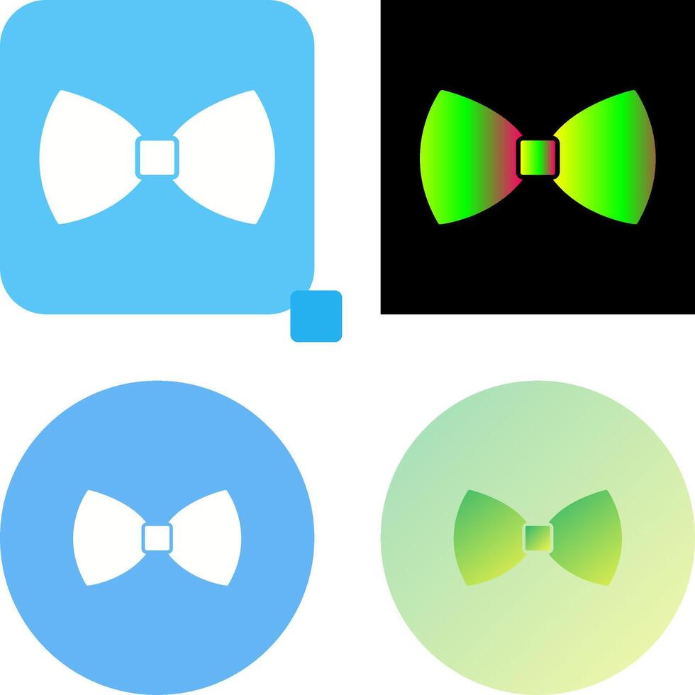 Bow Tie Icon Design vector