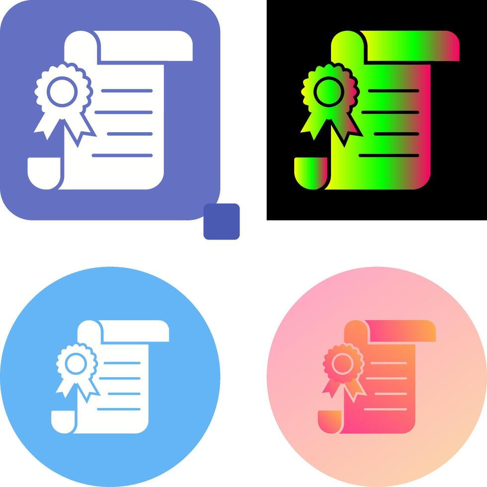 Legal Paper Icon Design vector