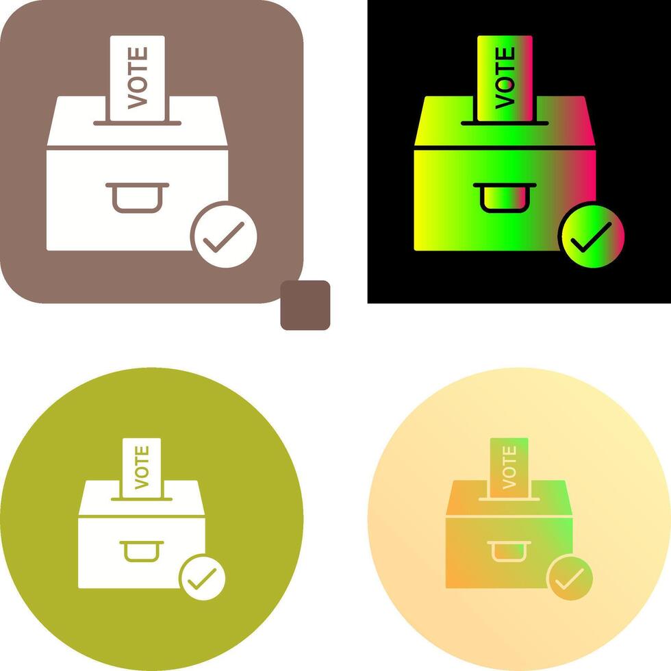 Going to cast ote Icon Design vector