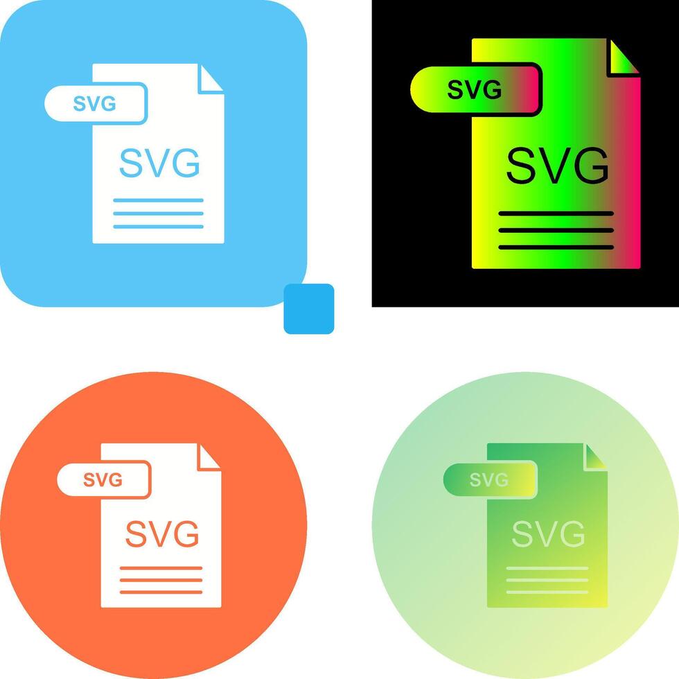 SVG Icon Design vector