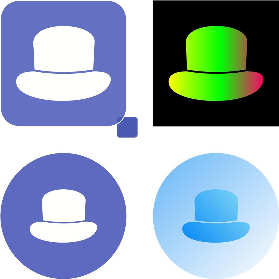 Hat Icon Design vector