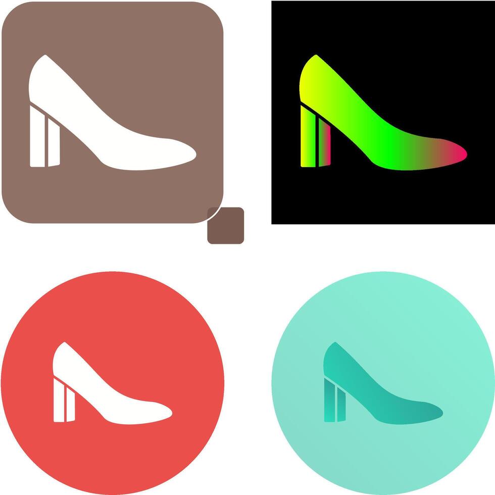 Heels Icon Design vector