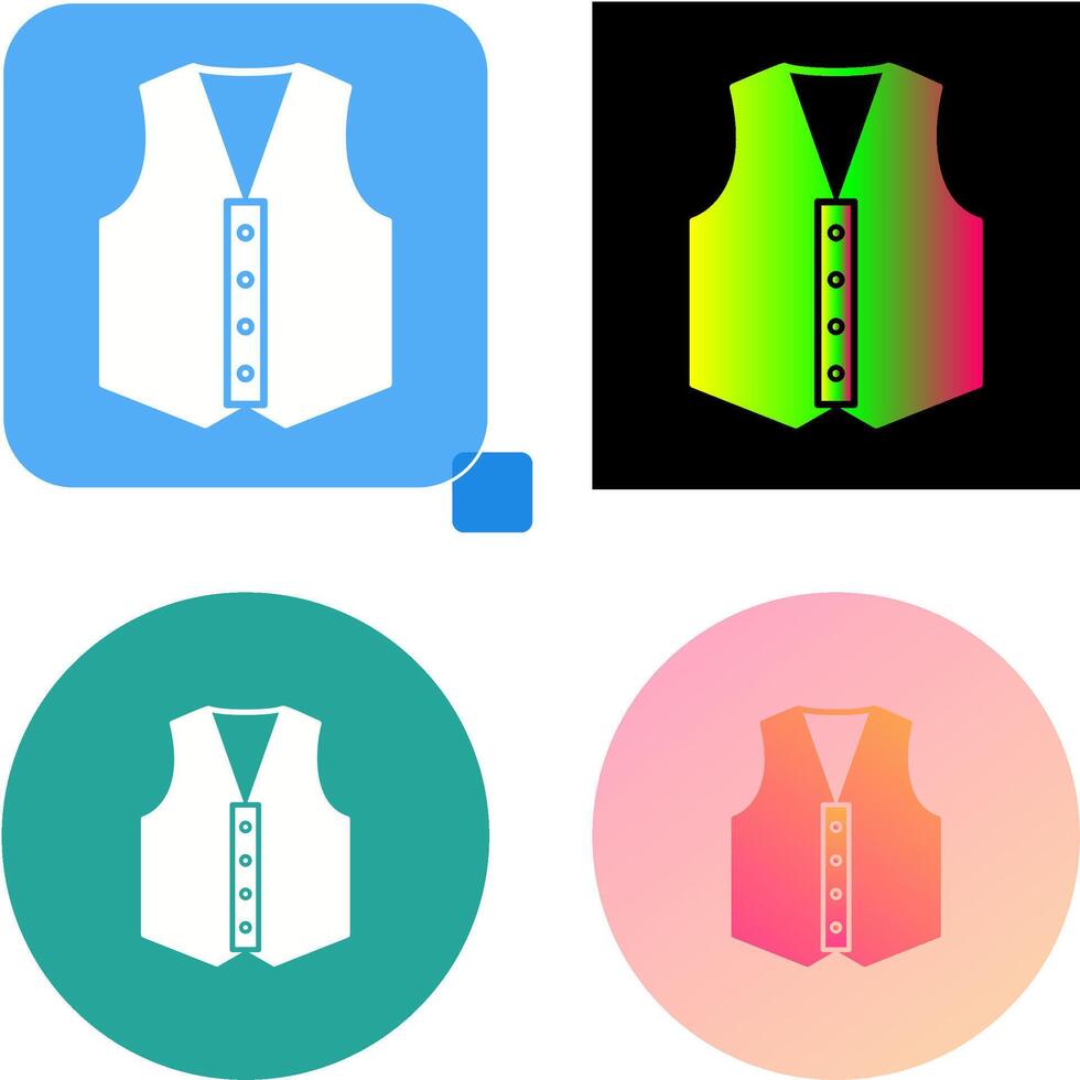 Vest Icon Design vector