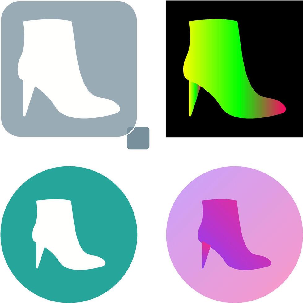 Stilletos Icon Design vector