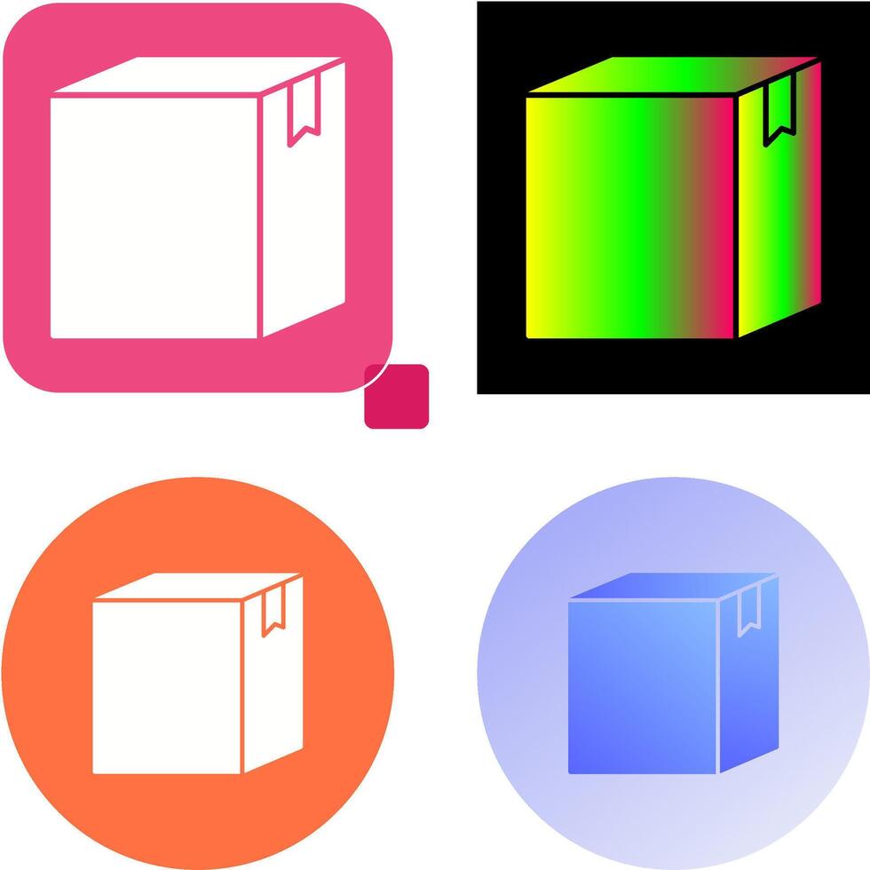 Box Icon Design vector