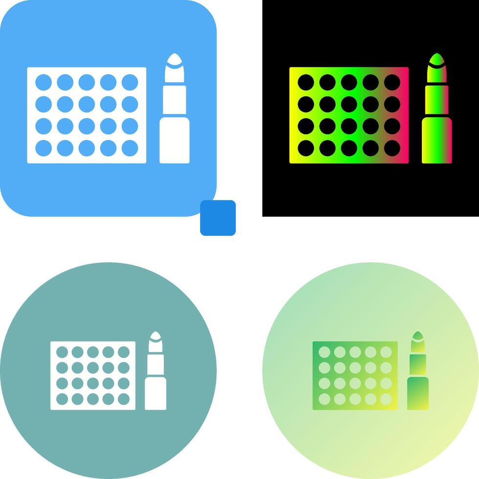 Makeup Icon Design vector