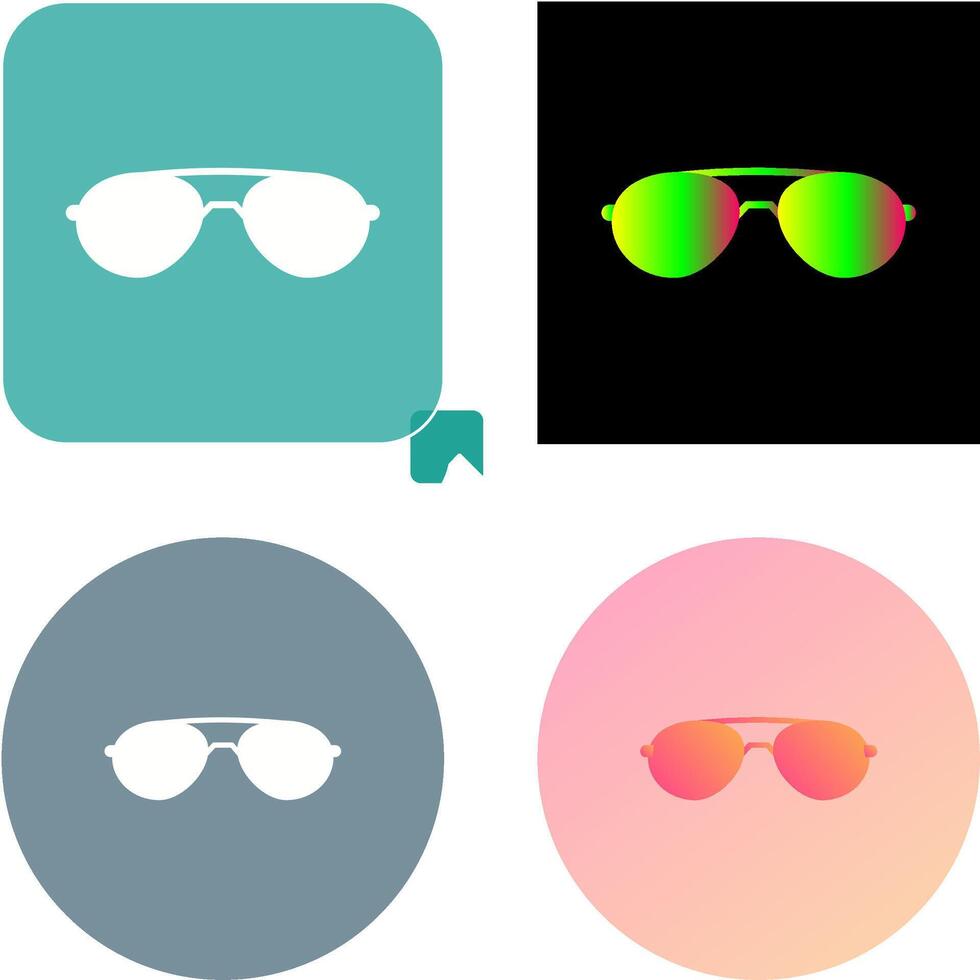 Sunglasses Icon Design vector