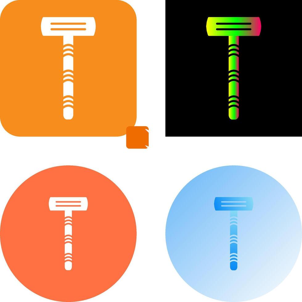 Razor Icon Design vector
