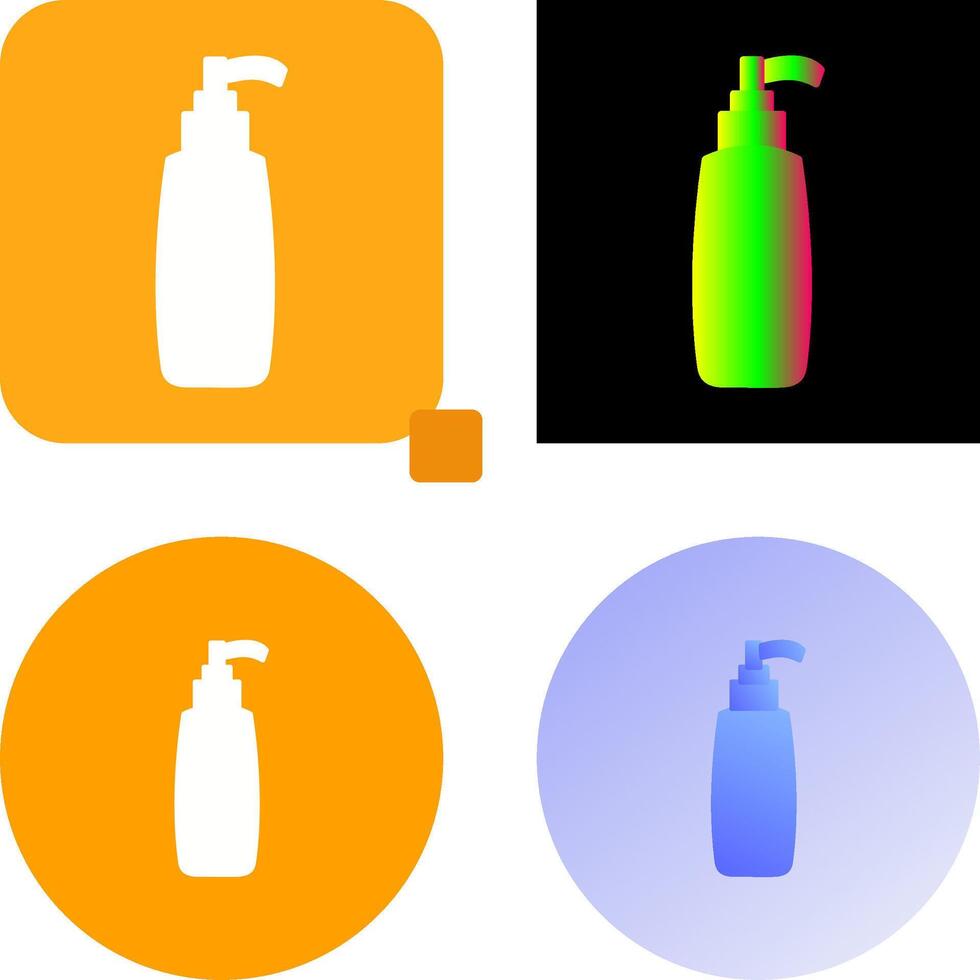 Cosmetic Product Icon Design vector