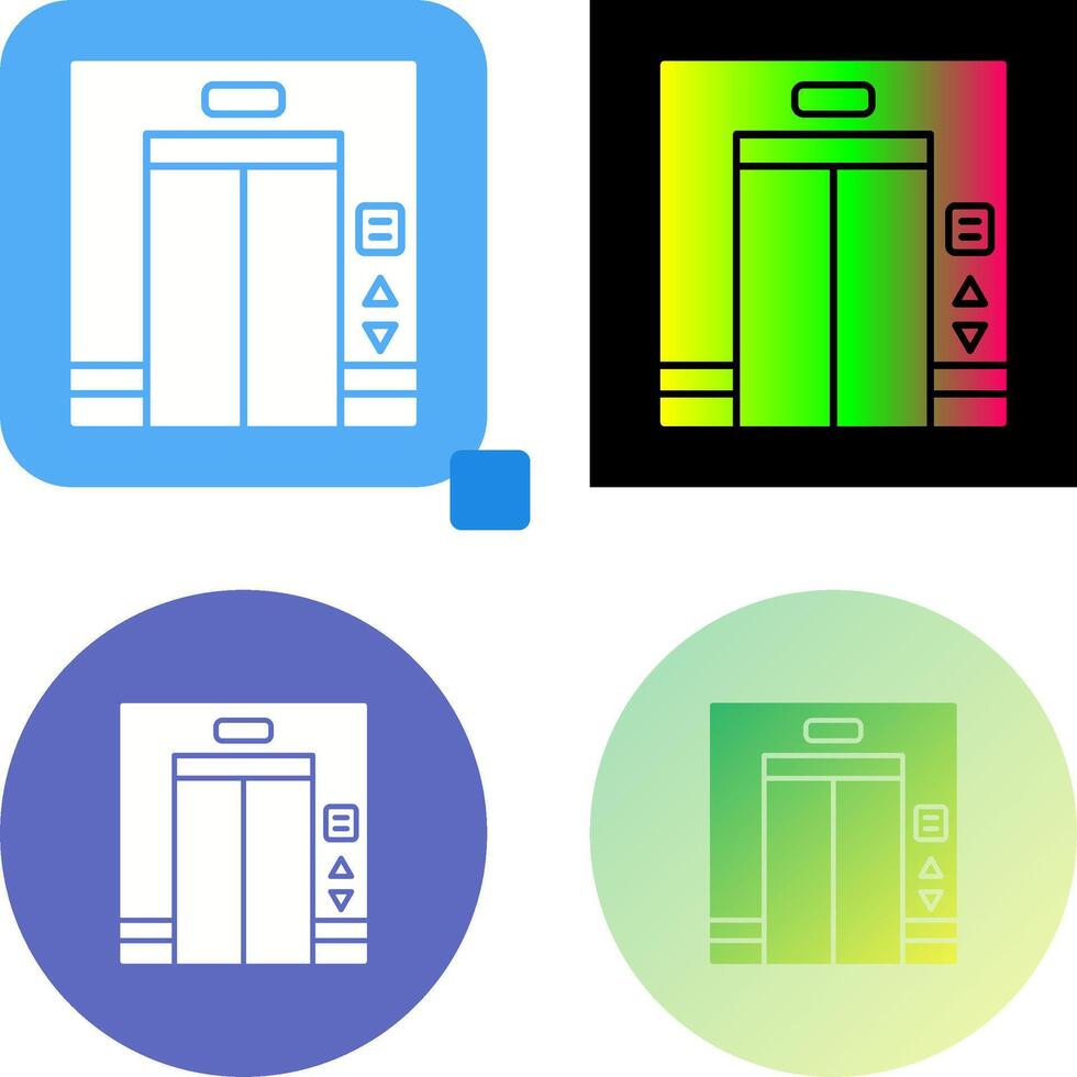 Elevator Icon Design vector