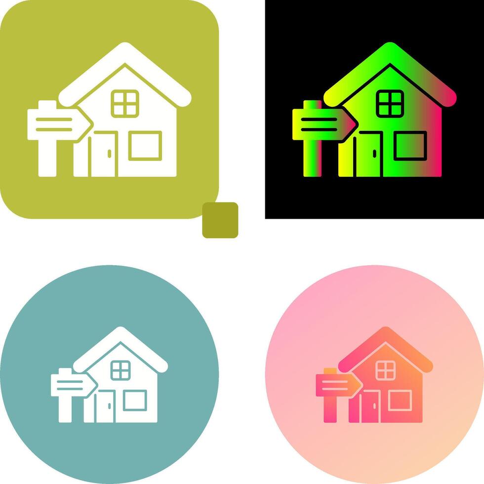 Rent Icon Design vector