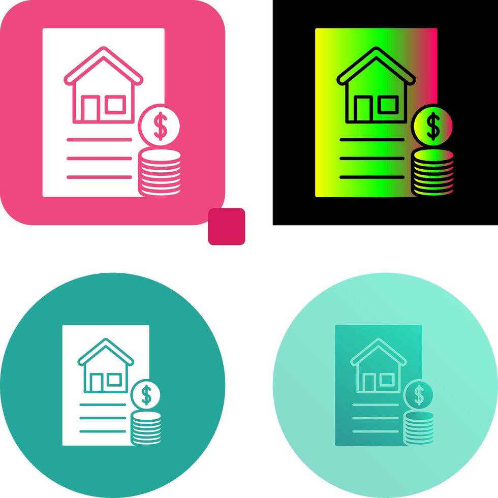 Financial Icon Design vector