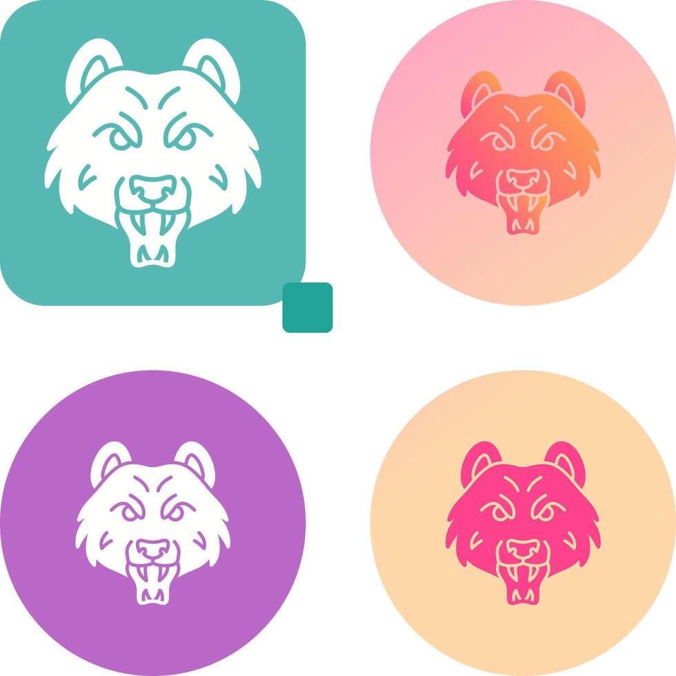 Bear Icon Design vector