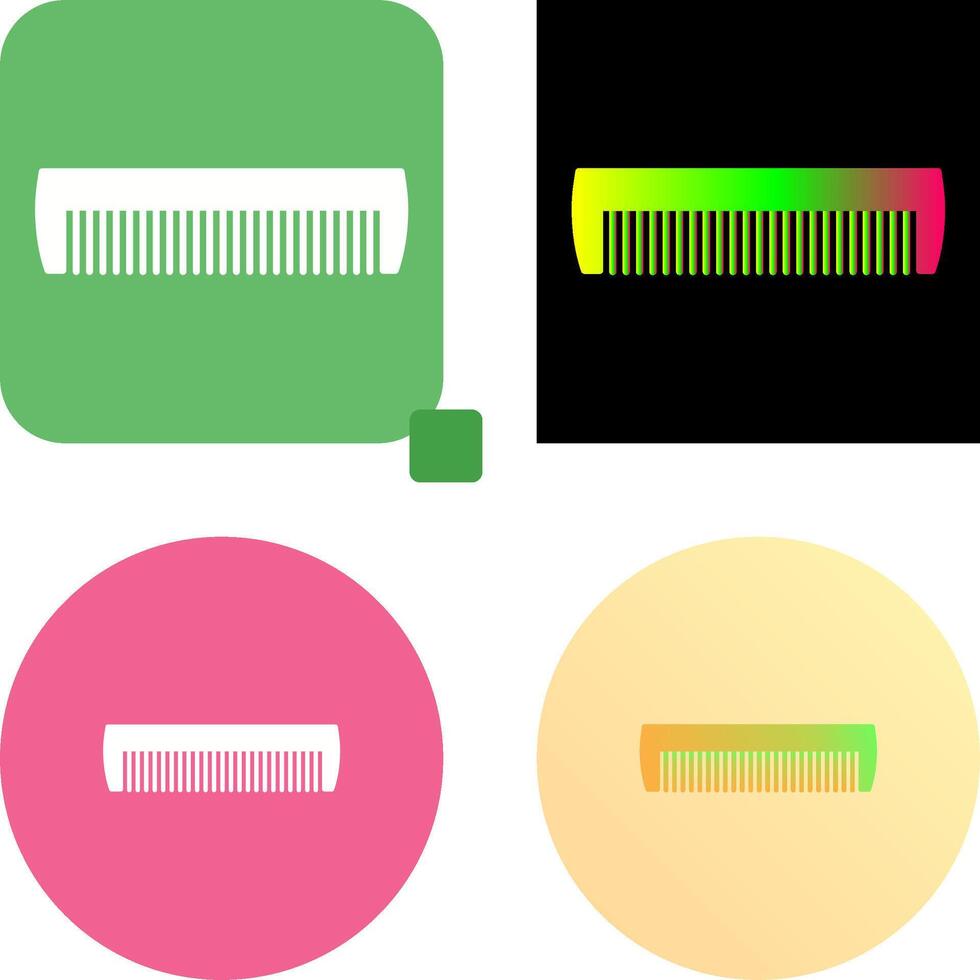 Comb Icon Design vector