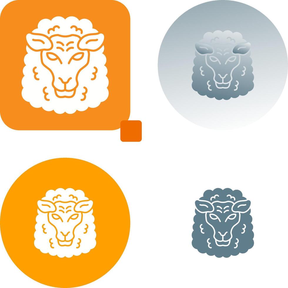 Sheep Icon Design vector