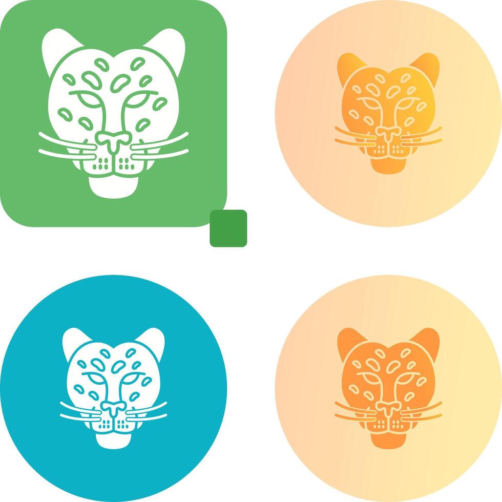 Jaguar Icon Design vector