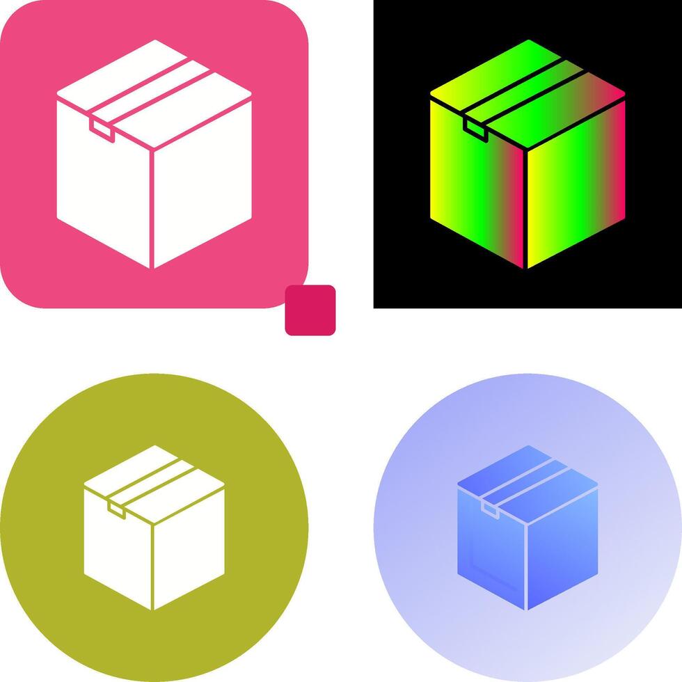 Package Icon Design vector