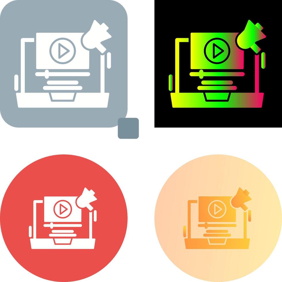Marketing Icon Design vector