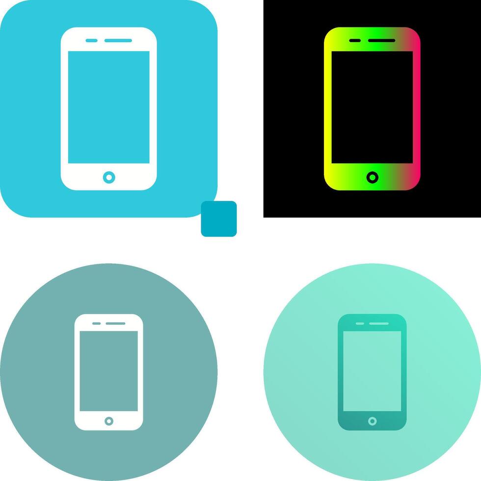 Smartphone Icon Design vector