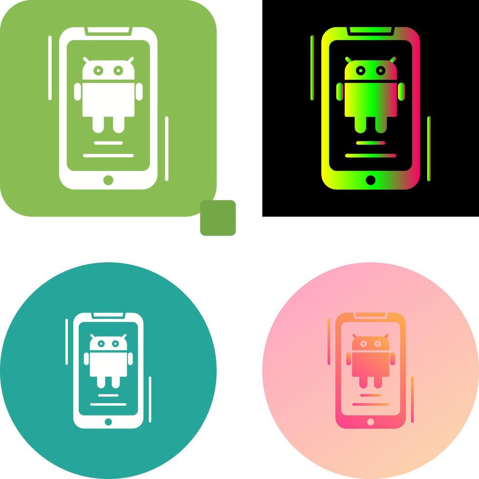 Android Icon Design vector