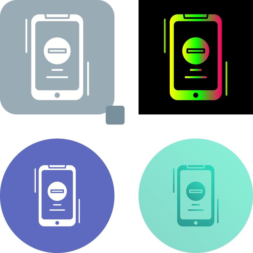 Remove Icon Design vector
