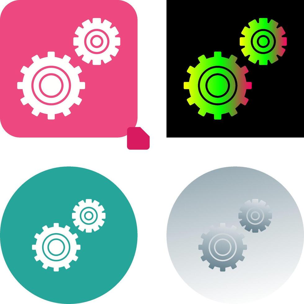 Setting Icon Design vector