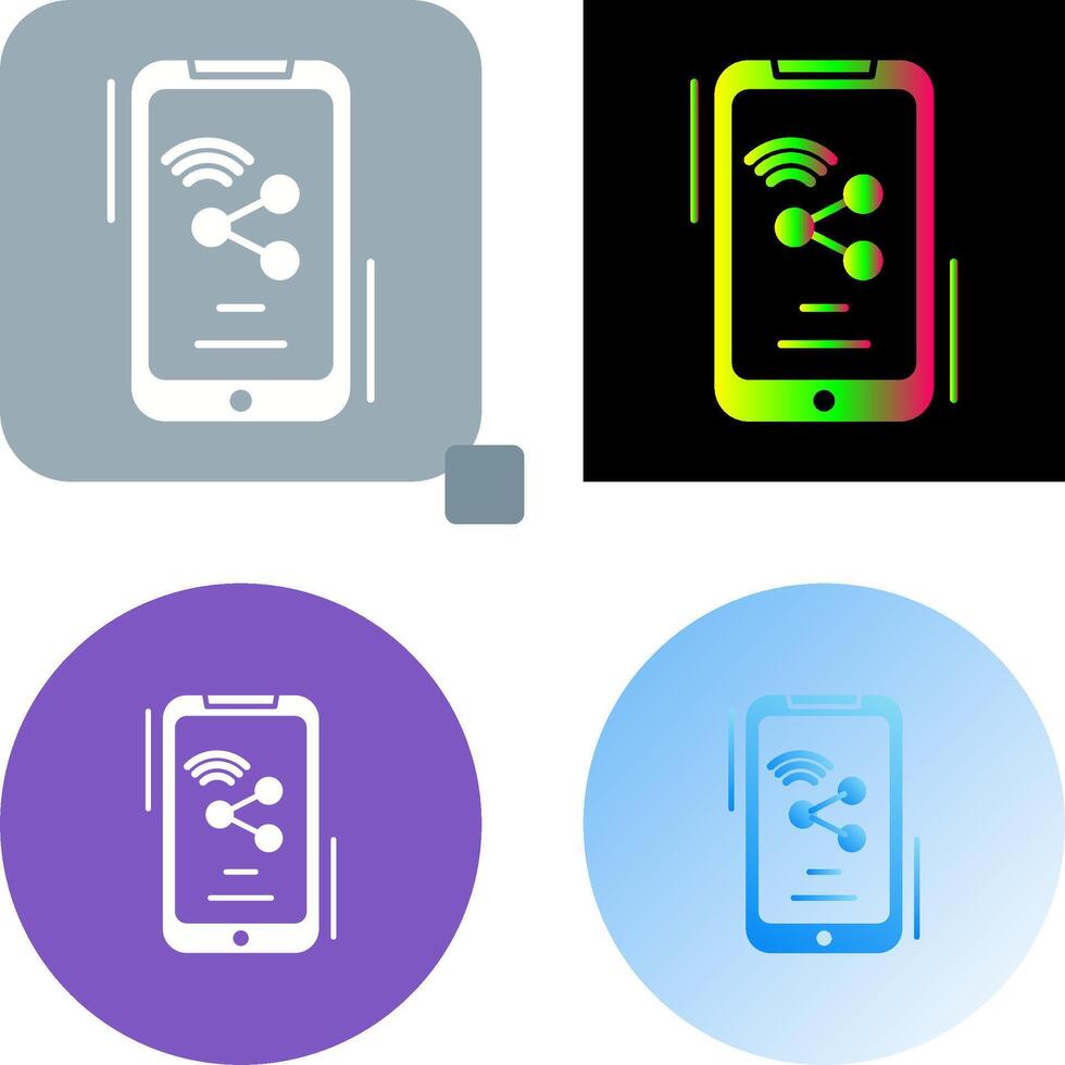 Device Icon Design vector