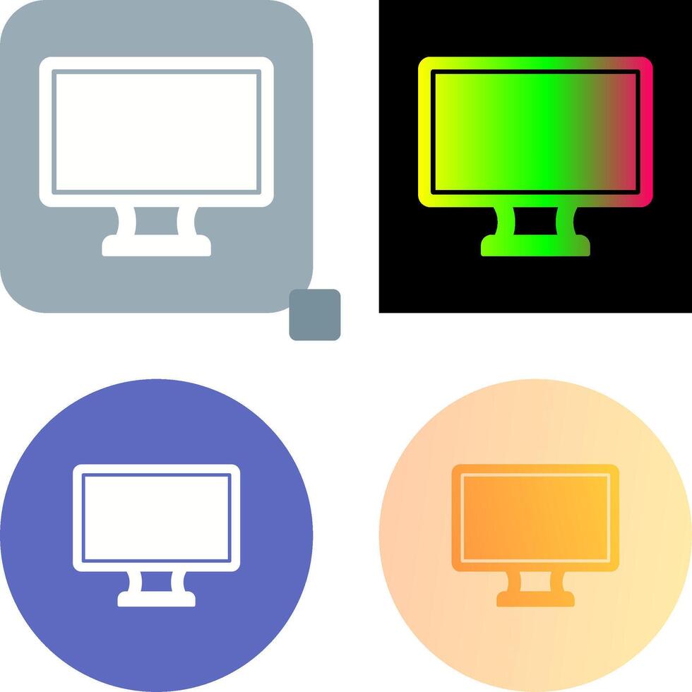 Lcd Icon Design vector