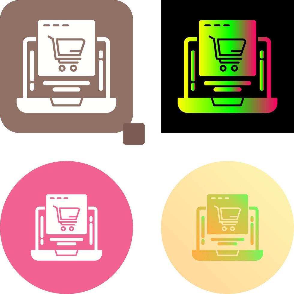 Add to Cart Icon Design vector