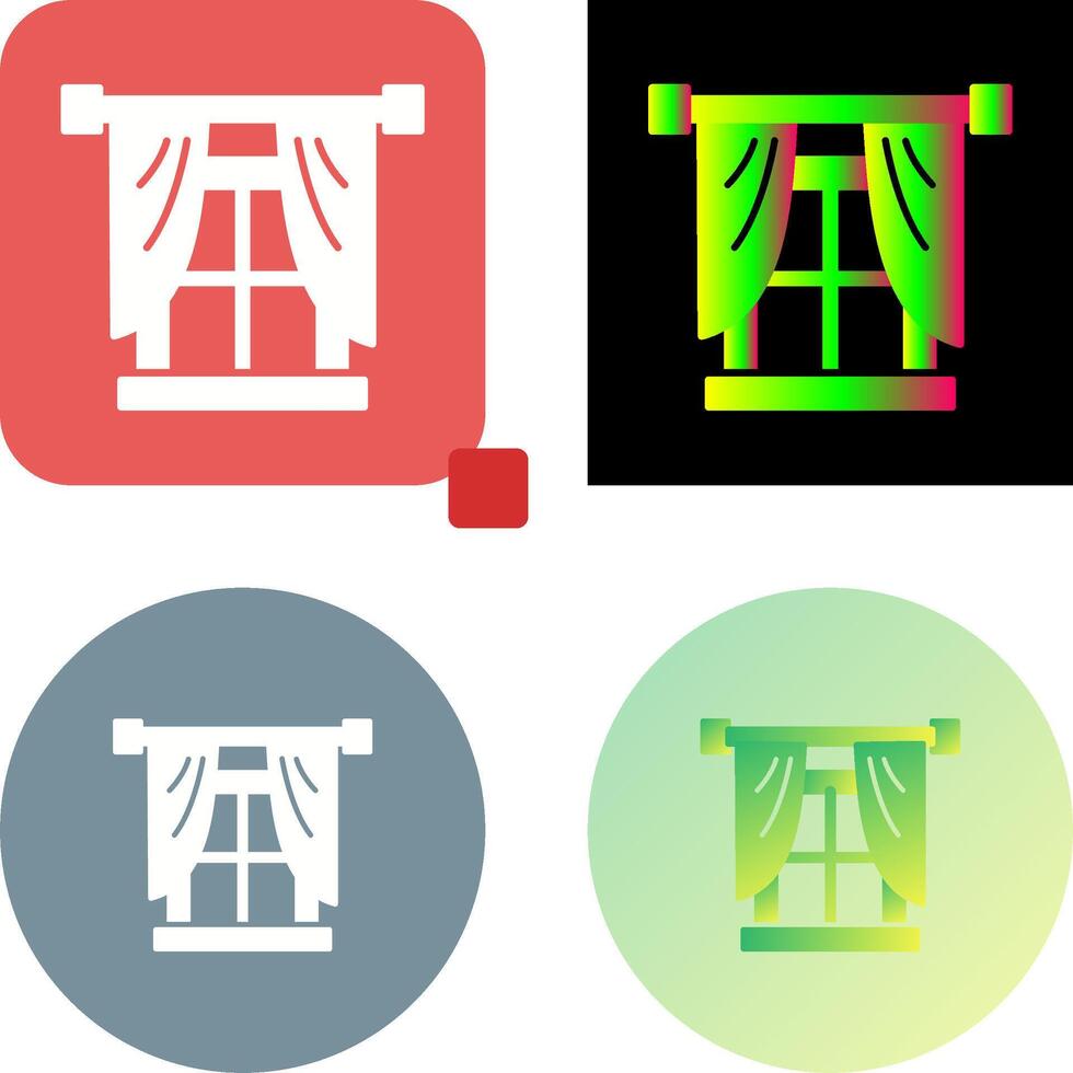 Window Icon Design vector