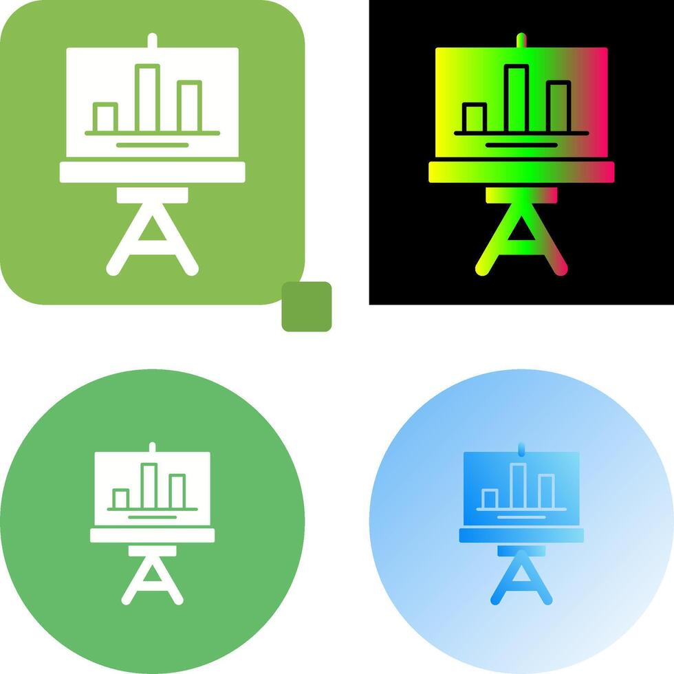 Statistics Icon Design vector