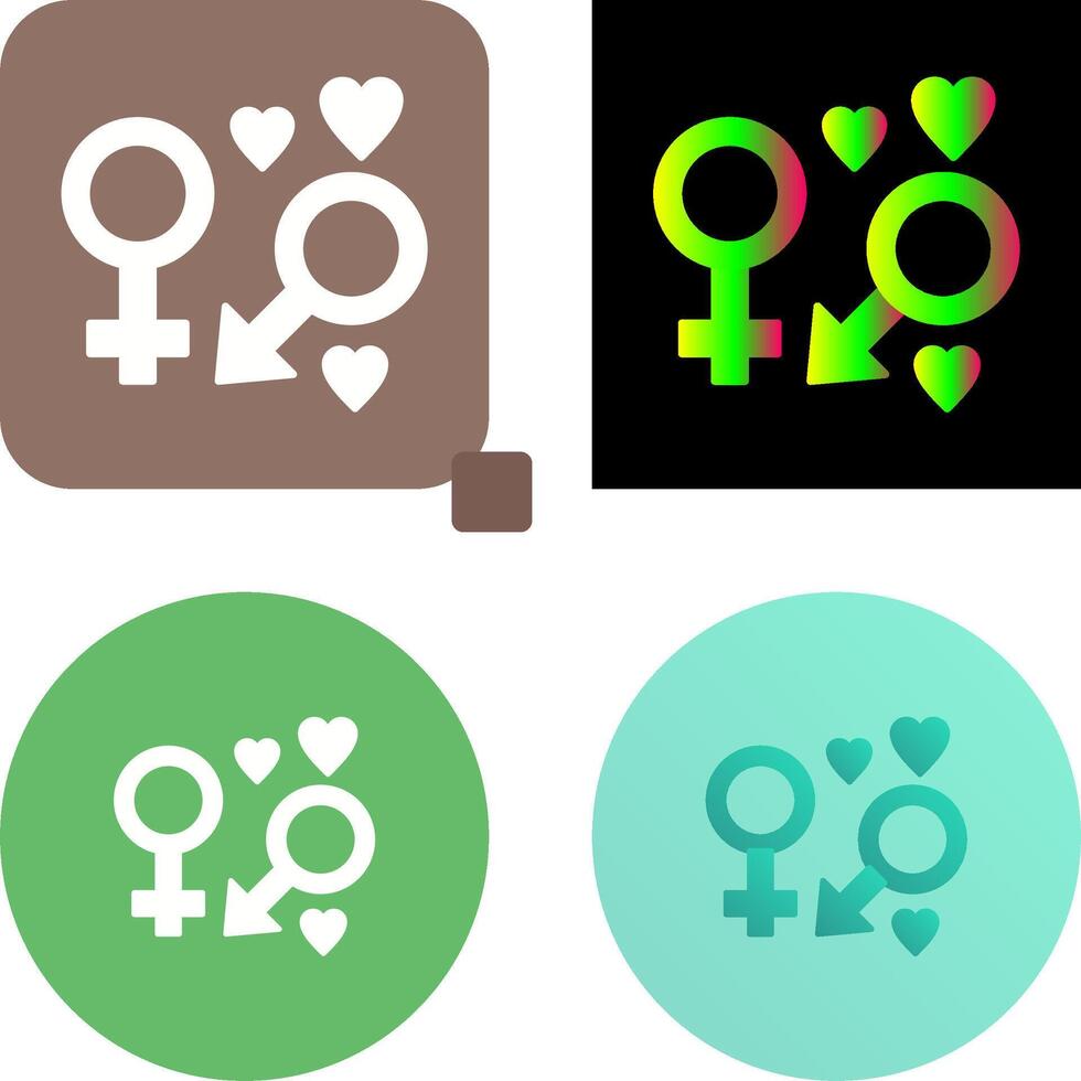 Genders Icon Design vector
