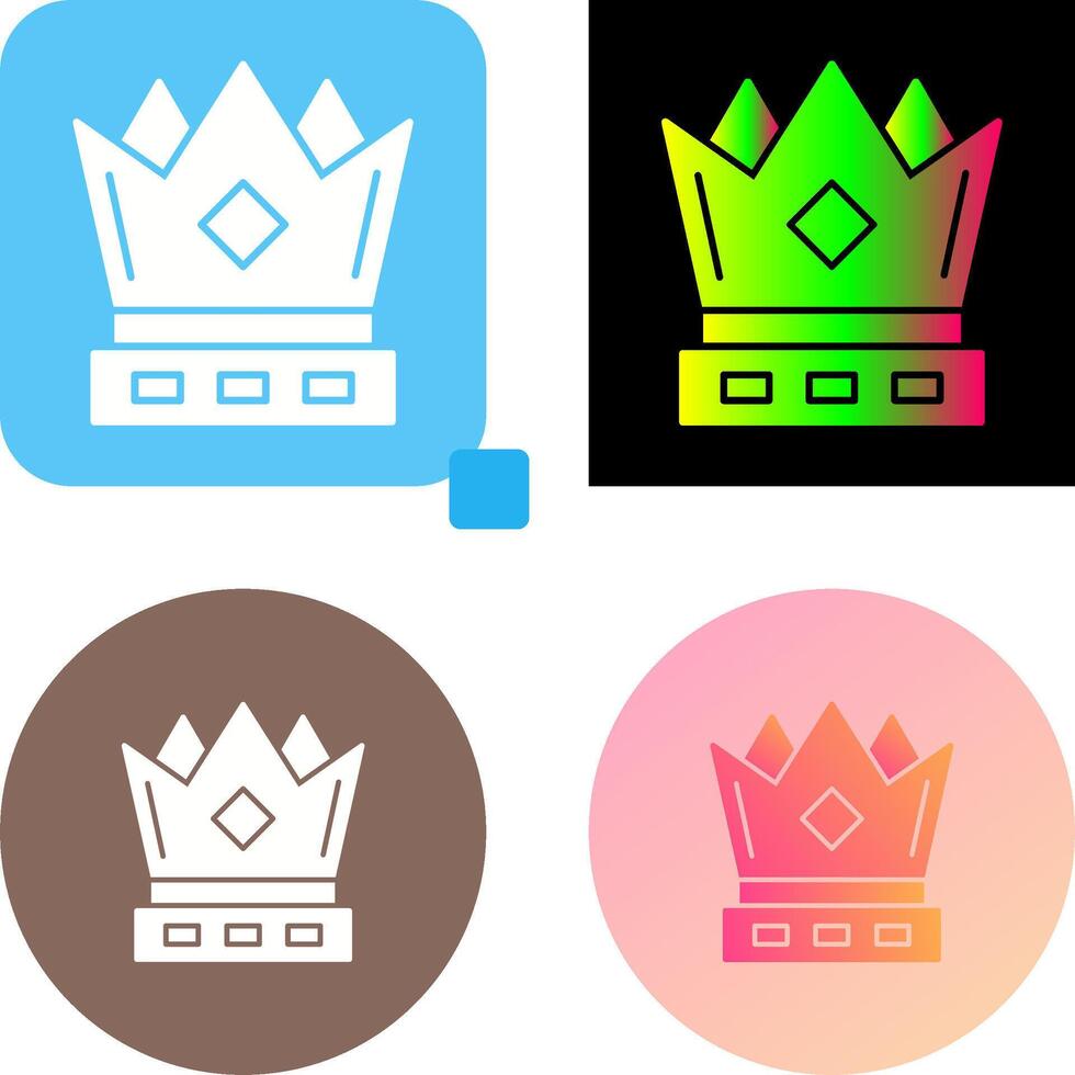 Crown Icon Design vector