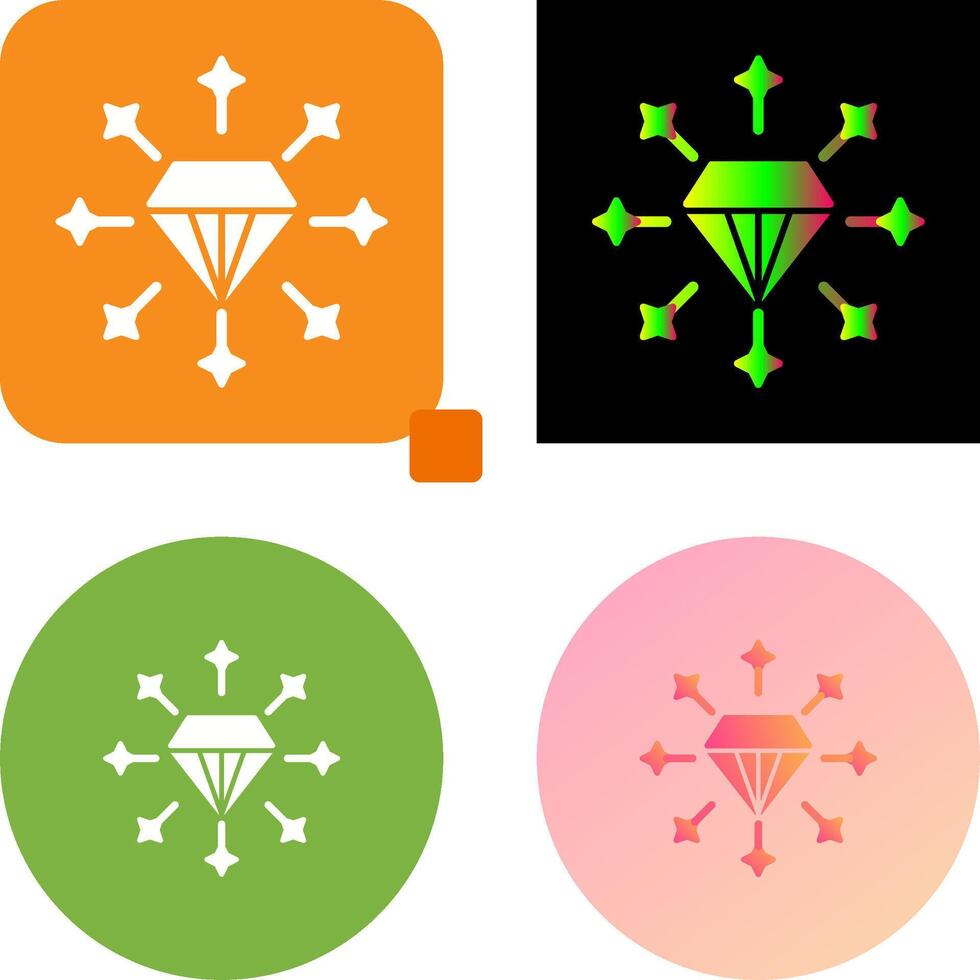 Diamond Icon Design vector
