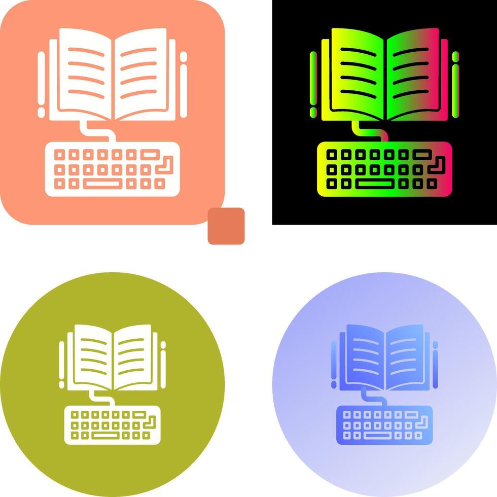 Study Icon Design vector