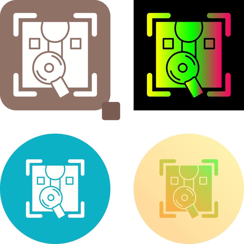 Order Tracking Icon Design vector