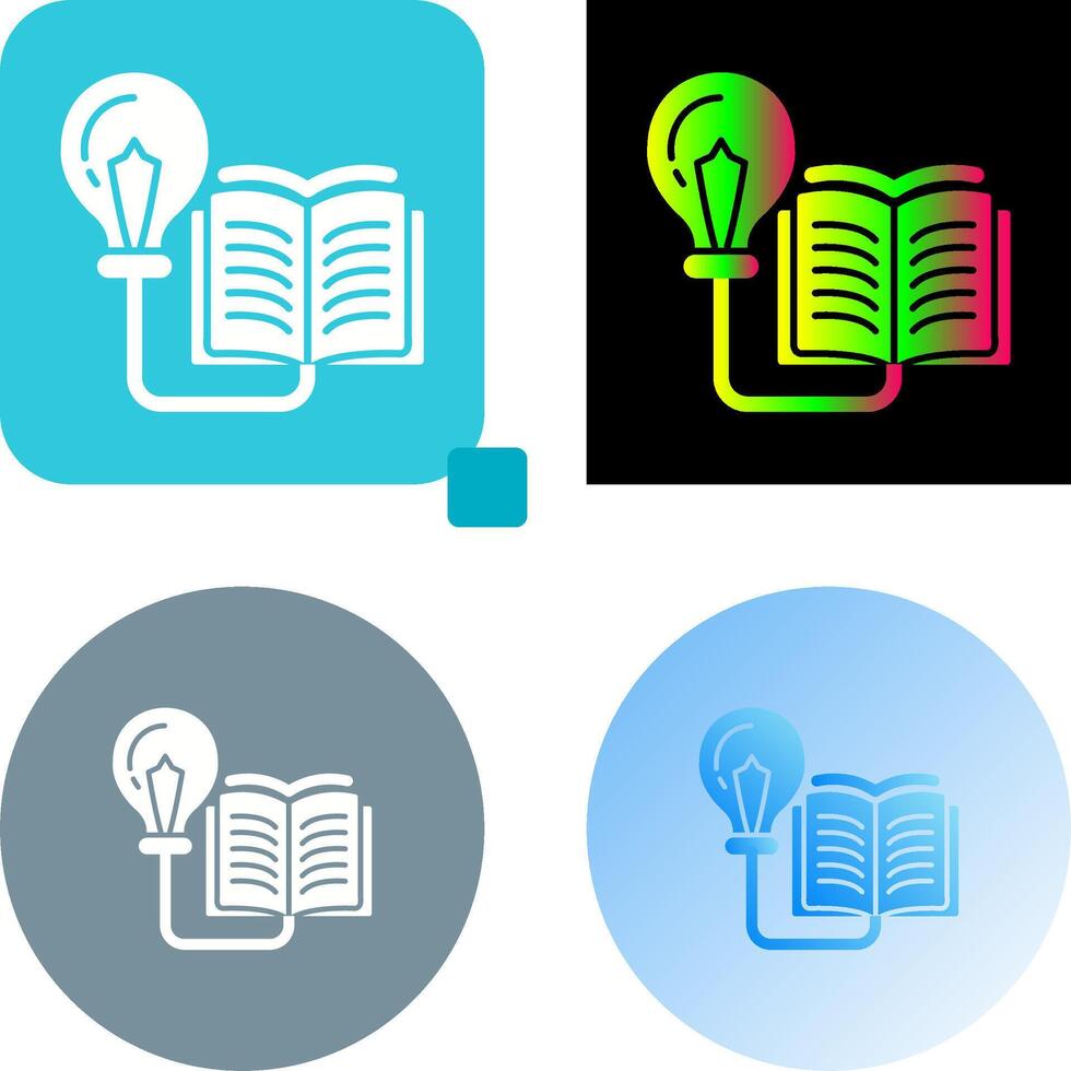 Knowledge Icon Design vector