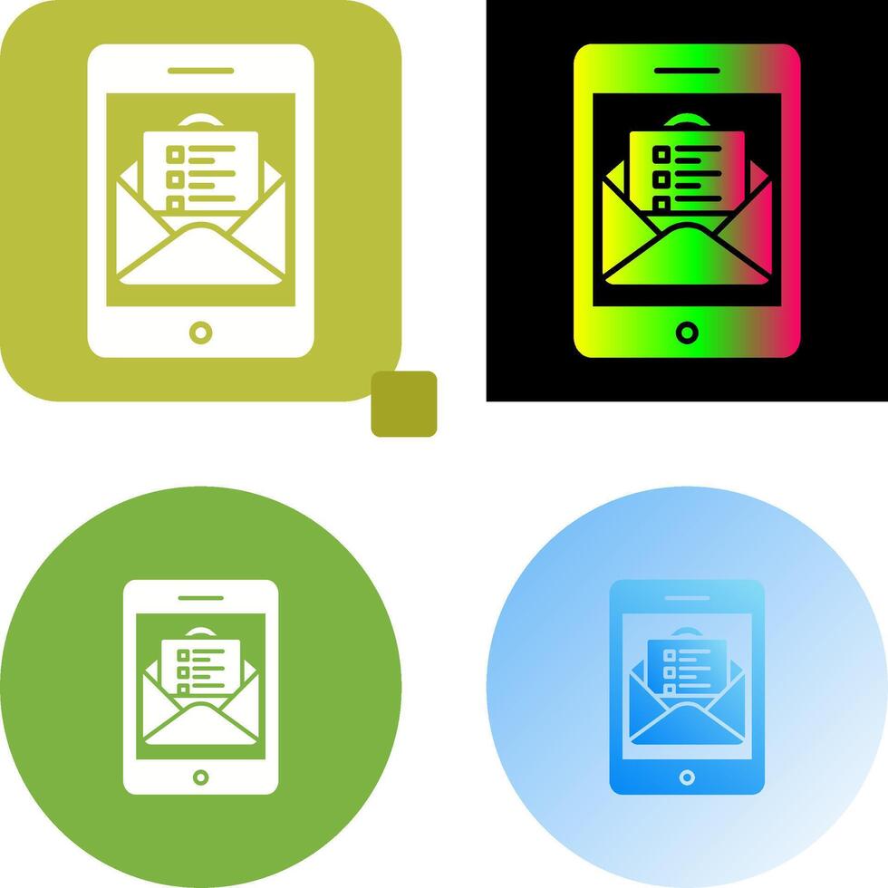 Email Icon Design vector