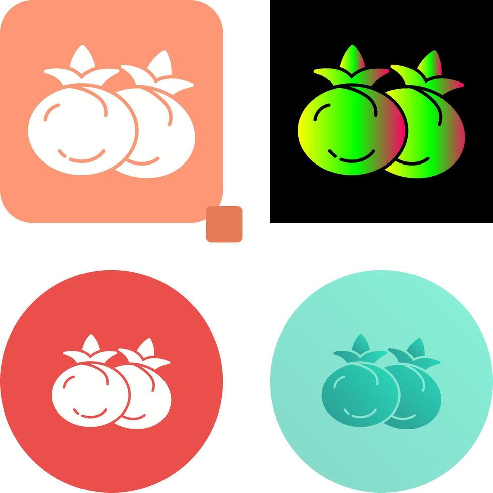 Tomato Icon Design vector