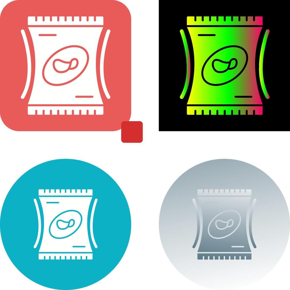 Snack Icon Design vector